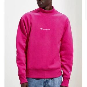 Champion Women's Vibrant Pink Turtleneck Sweater